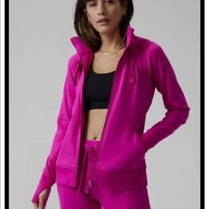 Athleta Women's Triumph Hoodie Electric Fuchsia size M